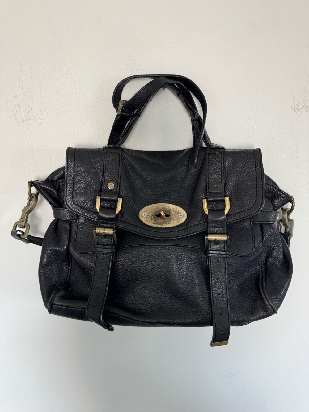 Black Bayswater leather Bag